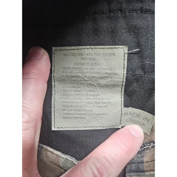 Rothco BDU Tiger Stripe Camo Pants Med Regular Military